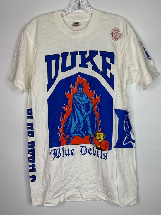 Fruit of the Loom Other - Vintage FOTL Duke University Blue Devils 1991 Deadstock Tshirt Size Large
